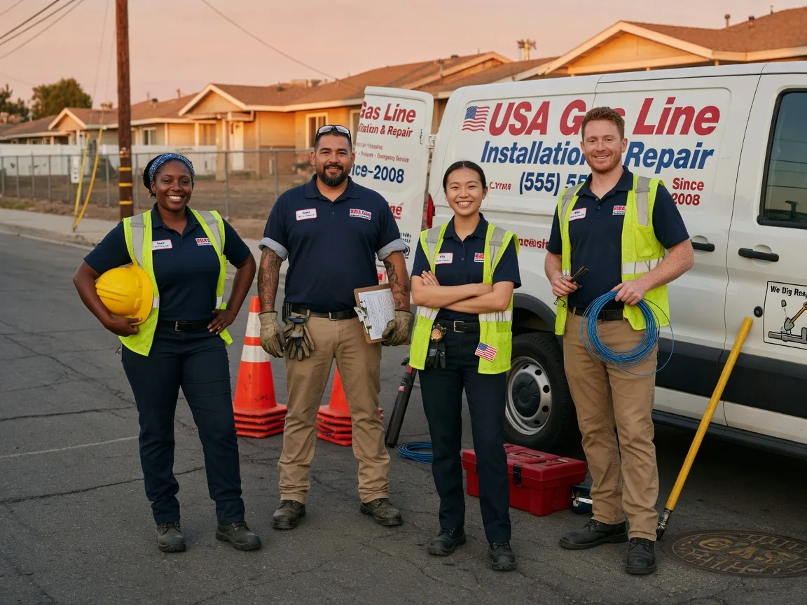 Gas Line Installation company in Veguita, NM